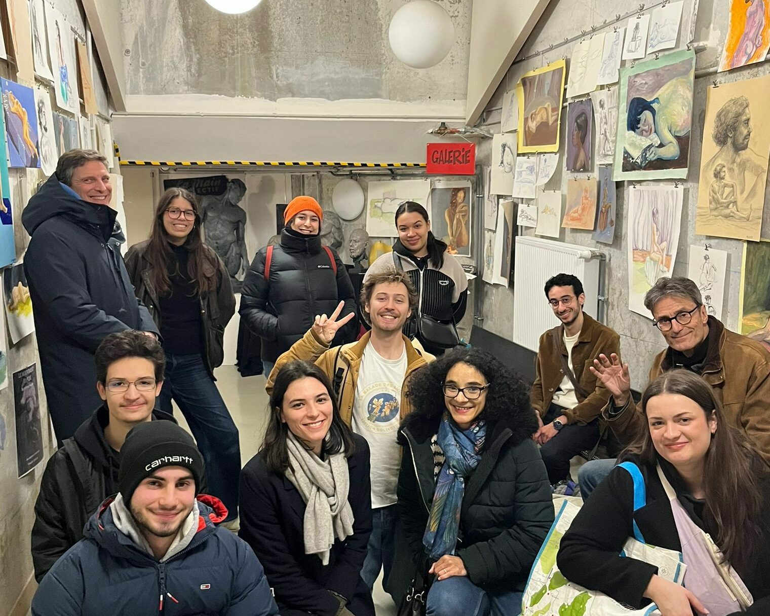 BdL_depart en maraude avec benevoles BdL